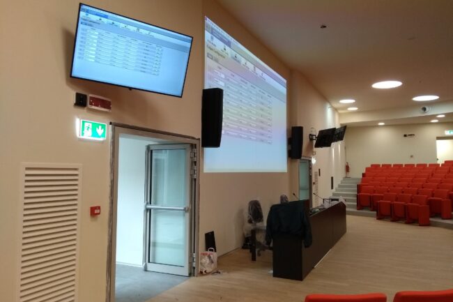 system integration all'avanguardia per l'aula magna dell'Università di Torino